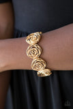 Beat Around The ROSEBUSH - Gold - Paparazzi