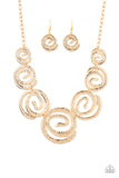 Statement Swirl - Gold - Paparazzi