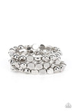HAUTE Stone - Silver - Paparazzi